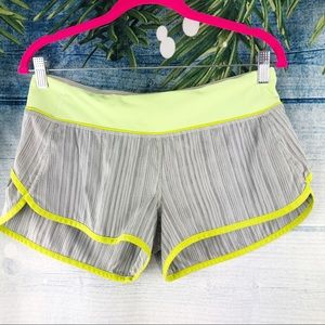 LULULEMON SPEED SHORT WEE ARE FROM SPACE AE017